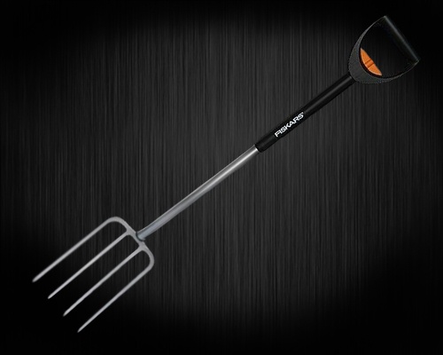 Телескопические садовые вилы Fiskars
