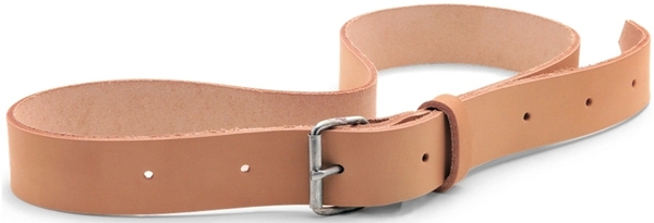 Кожаный пояс Husqvarna (светло-коричневый)